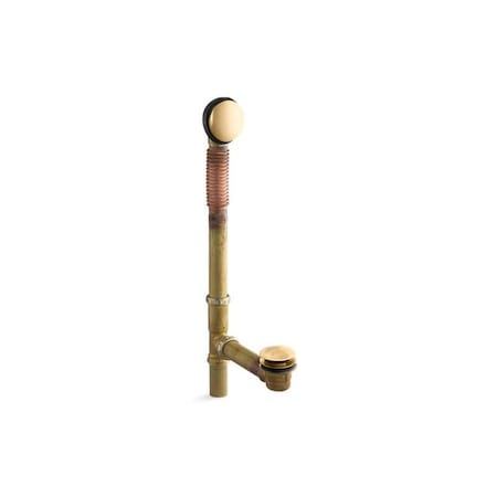 Kohler Clearflo Brass Toe Tap Bath Drain 7259-2MB